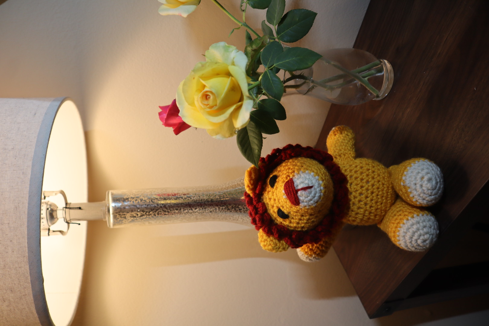 Light blue crocheted hat